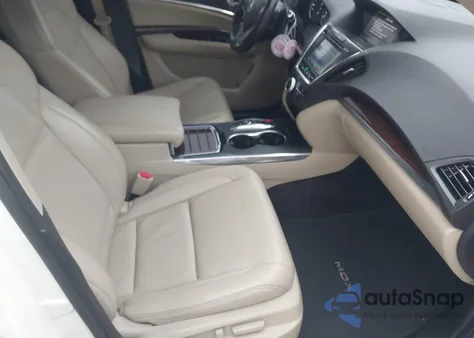 2017 Acura Mdx Technology Package z USA, uszkodzony, nr VIN 5J8YD4H53HL002240